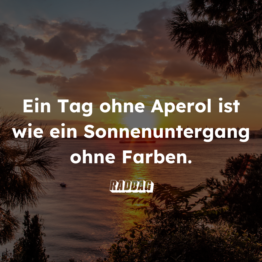 10 Aperol Sprüche für mehr Freude im Leben jetzt versenden!