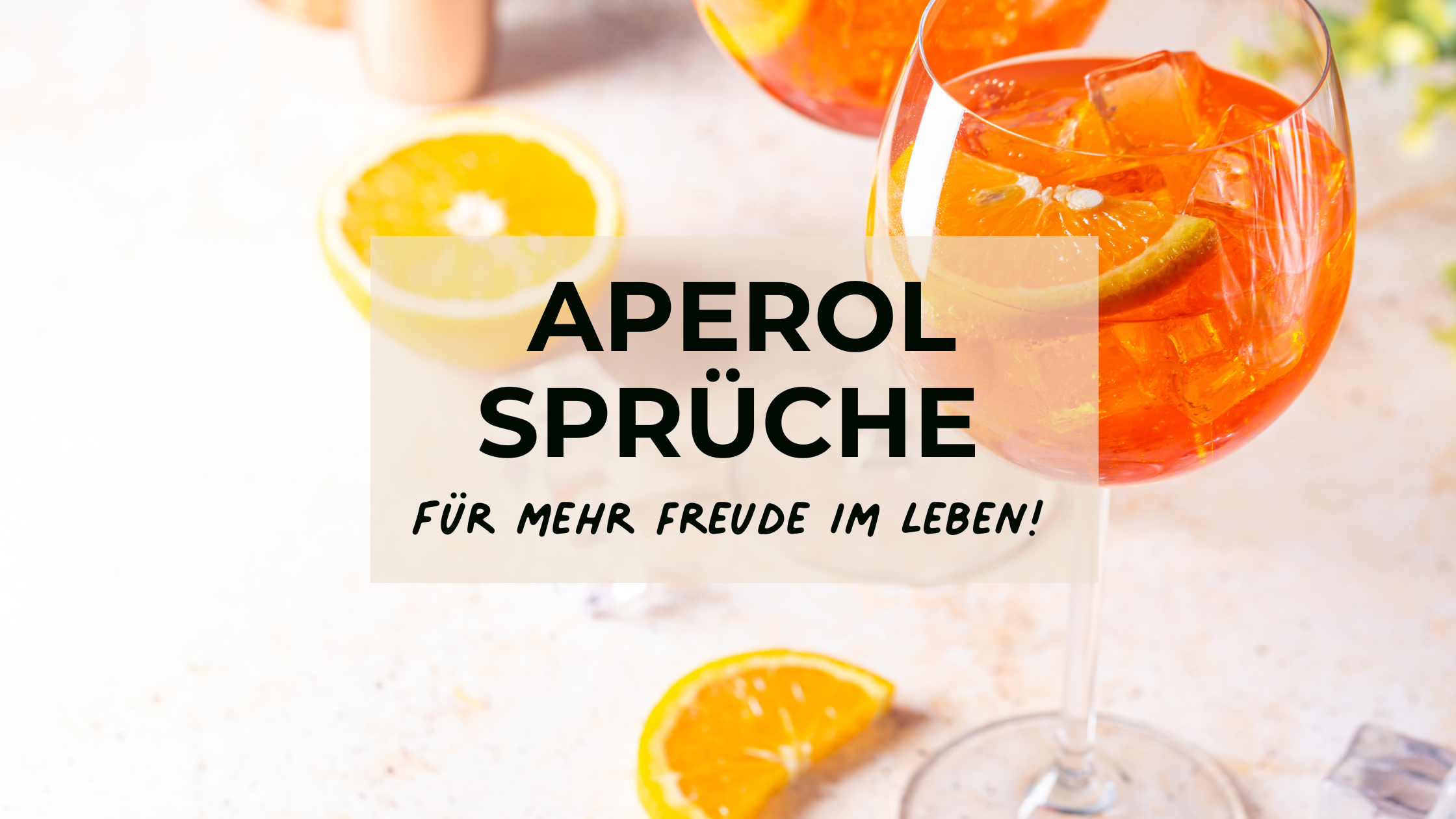 aperol sprüche