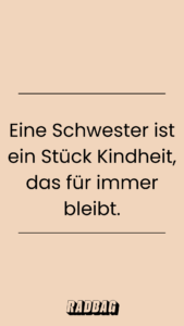 12 Schwester Sprüche Schöne und lustige Sprüche!