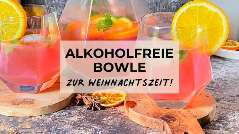 Alkoholfreie Bowle Winter