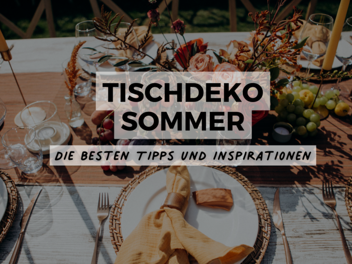 tischdeko sommer