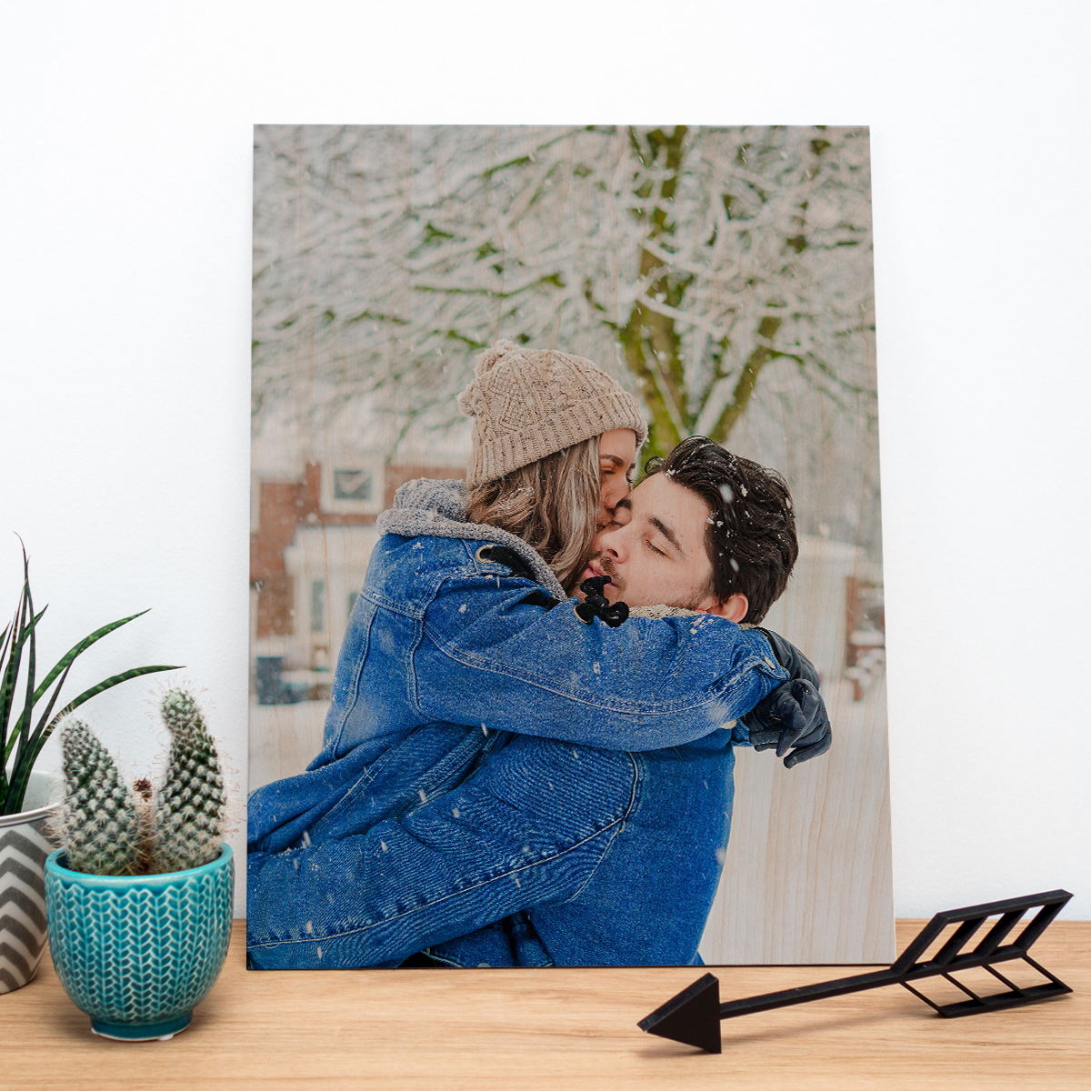 Personalisierbares Foto Holzbild Weihnachtsgeschenke_fuer_Freundin_Foto_Holzbild