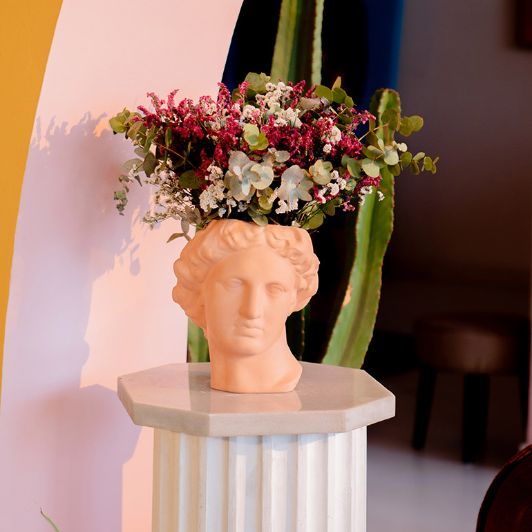 Apollo Terracotta Vase