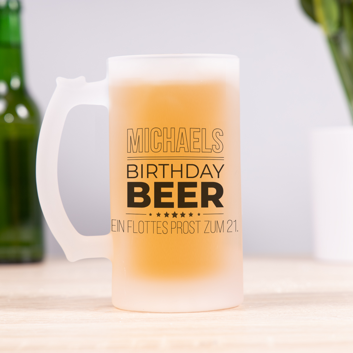 Bierkrug zum Geburtstag