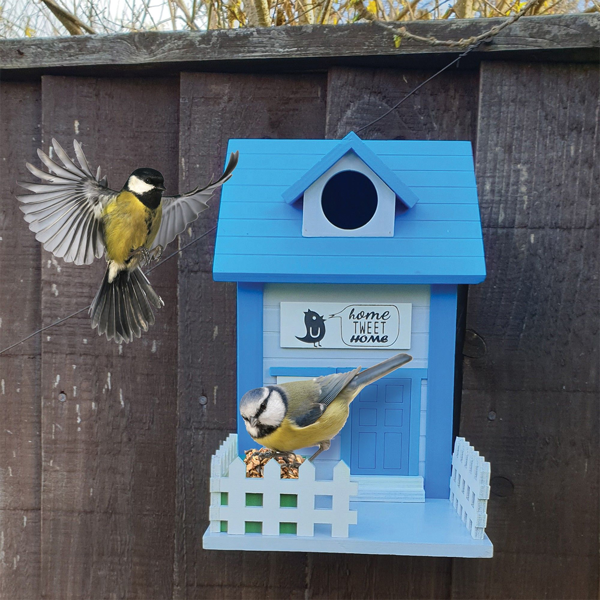 Home Tweet Home Vogelhäuschen