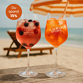 Geschenkset Aperol und Lillet Glas
