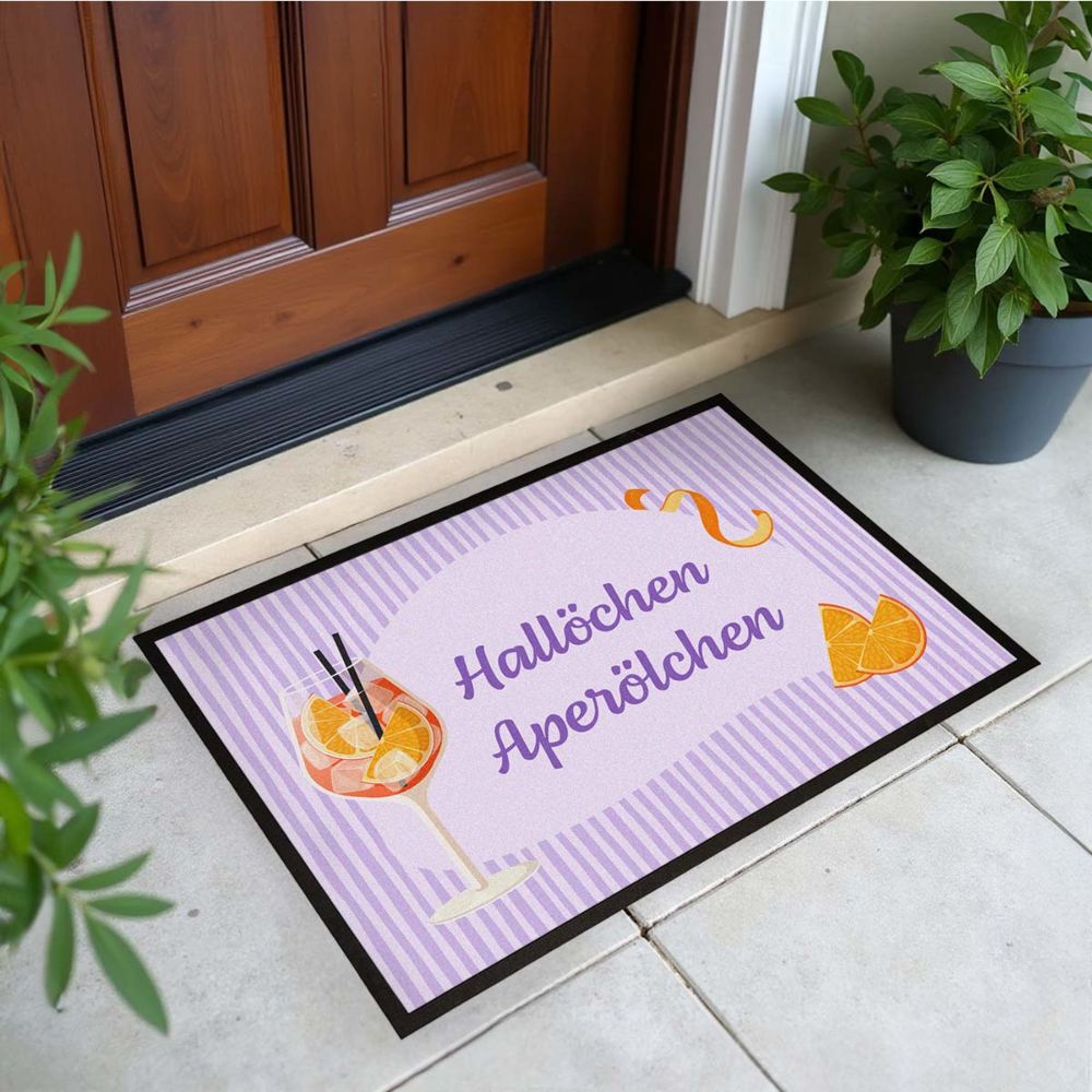 Personalisierbare Aperol Fußmatte