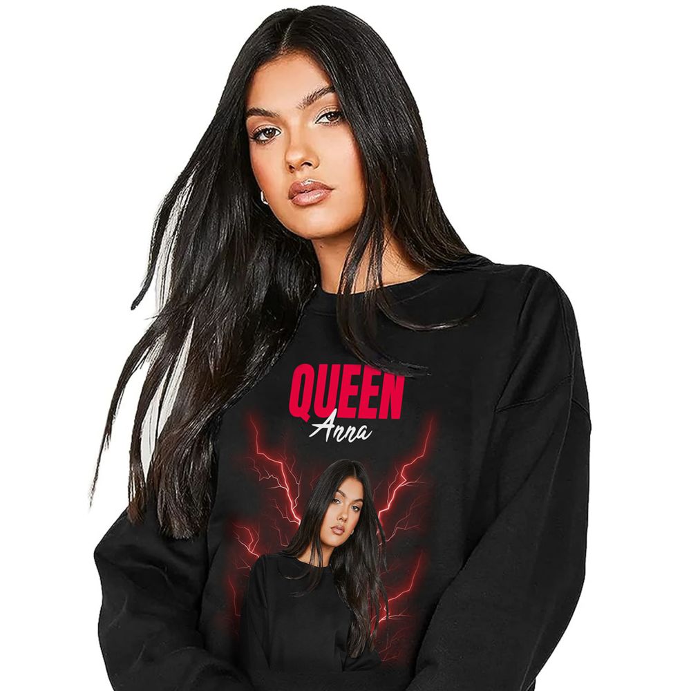 Personalisierbarer Vintage Bootleg Pullover