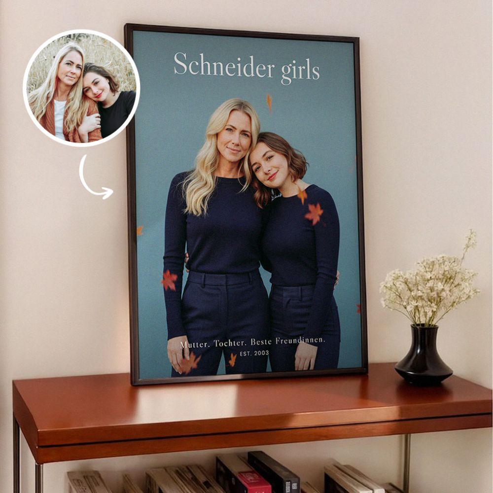 Personalisierbares Film und Serien Poster