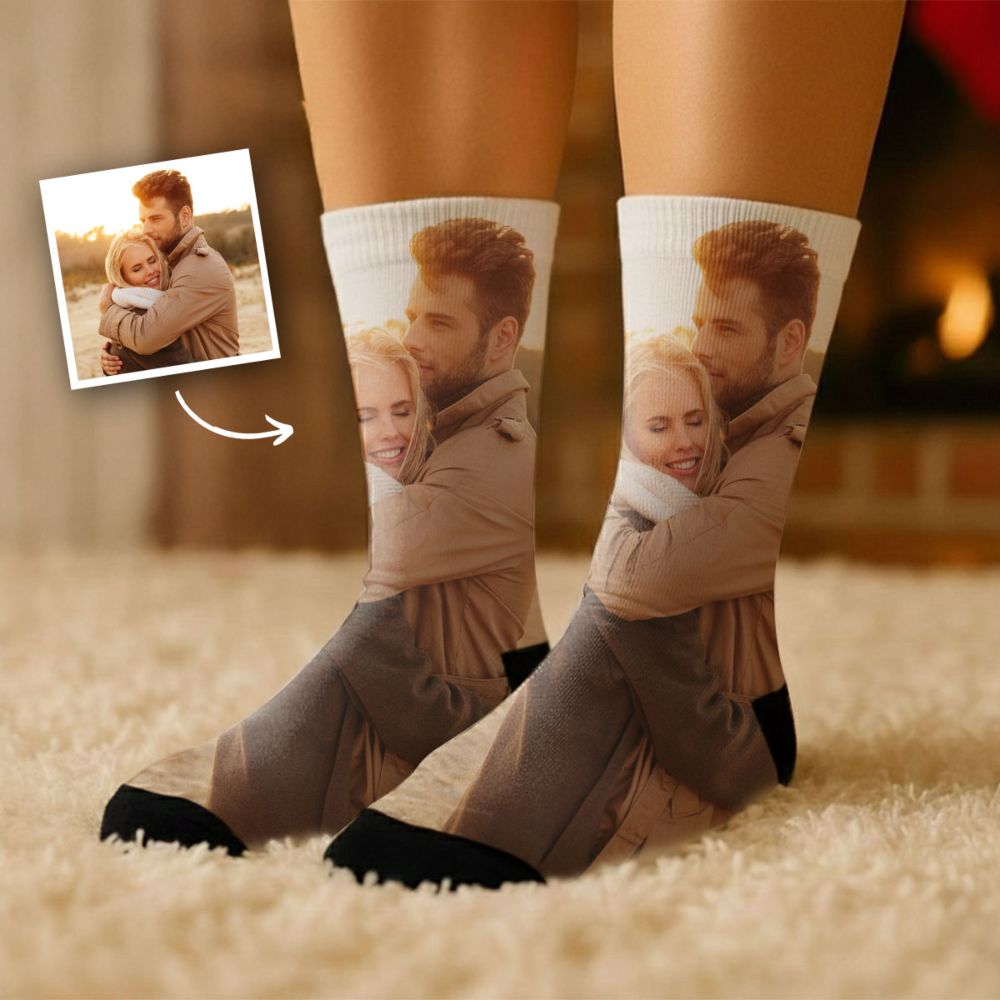 Personalisierbare Socken mit Foto