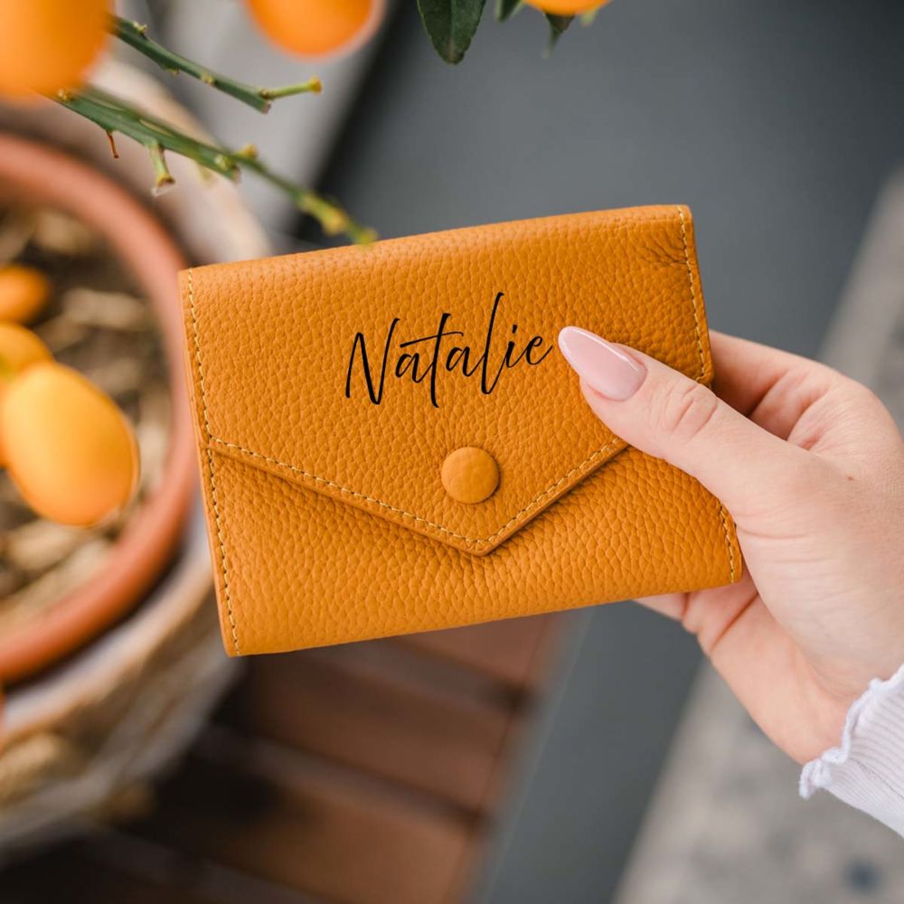 Personalisierbarer Geldbeutel mit Name
