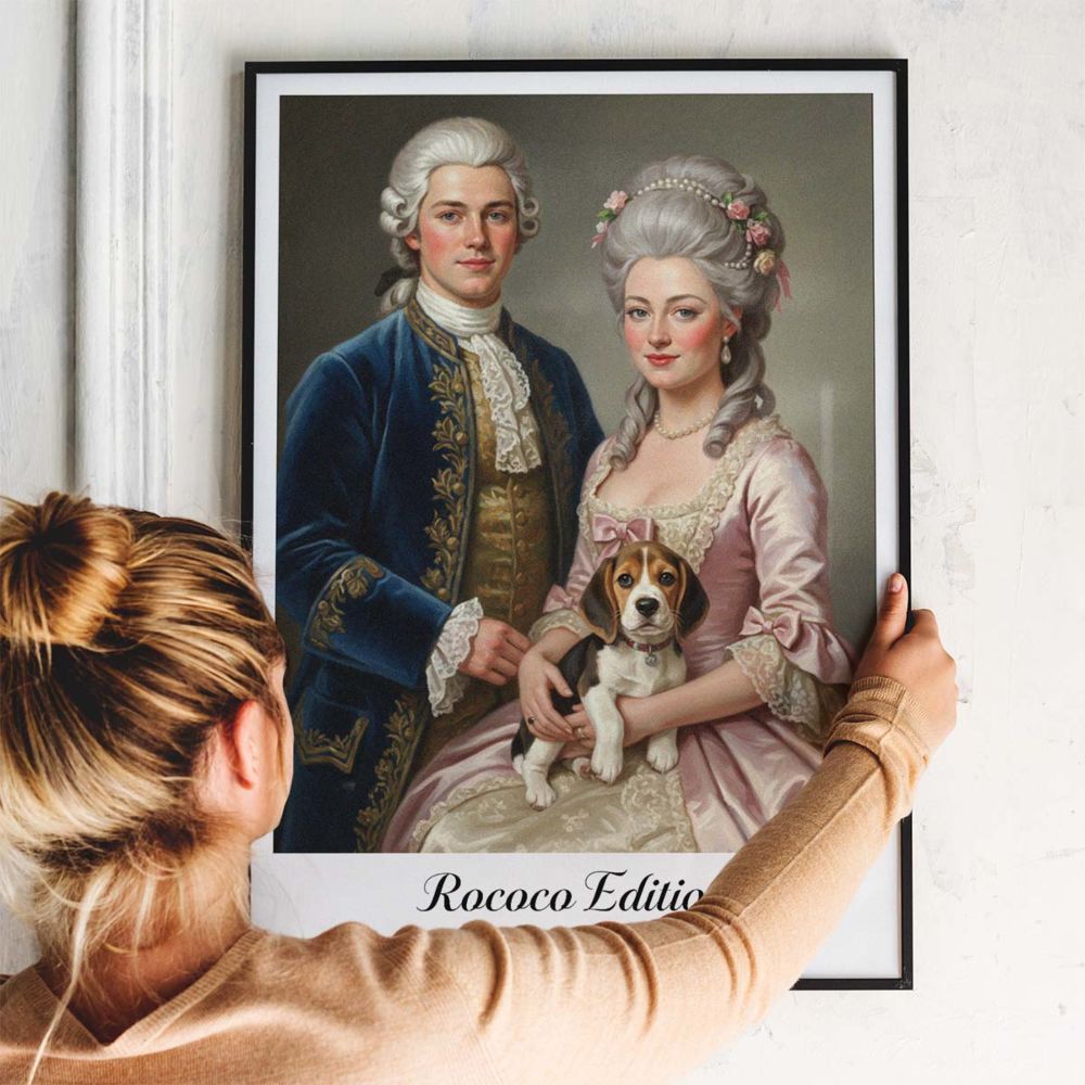 Personalisierbares Gemälde Poster