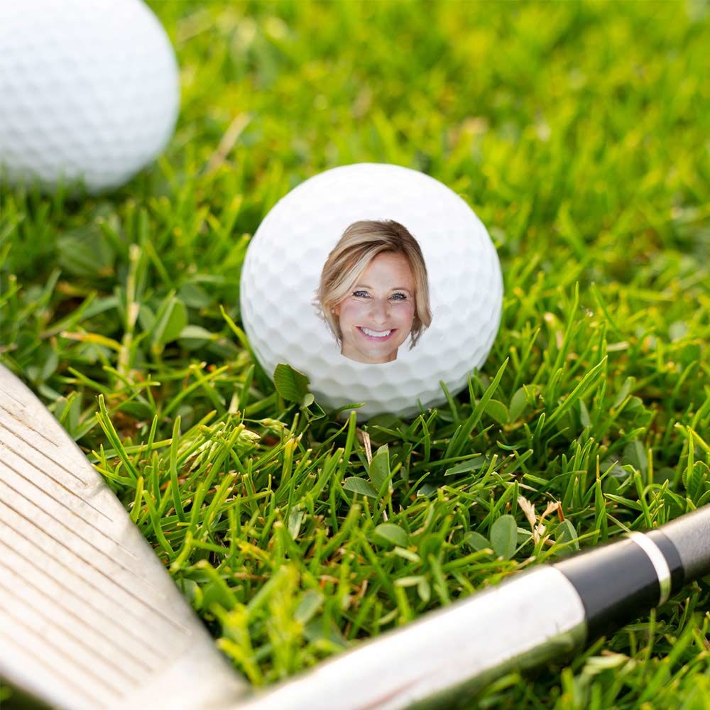 Personalisierbare Golfbälle mit Gesicht - Backroundremove
