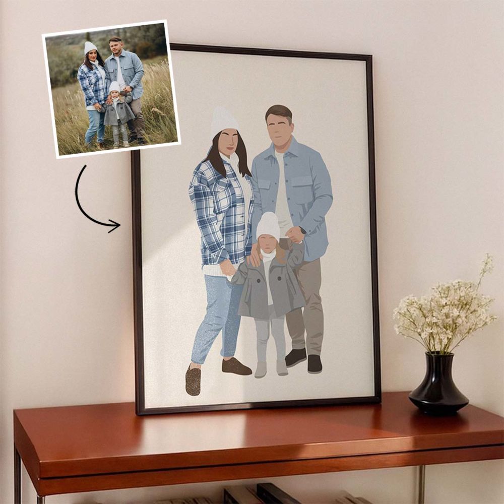 Personalisierbares Poster mit Illustration