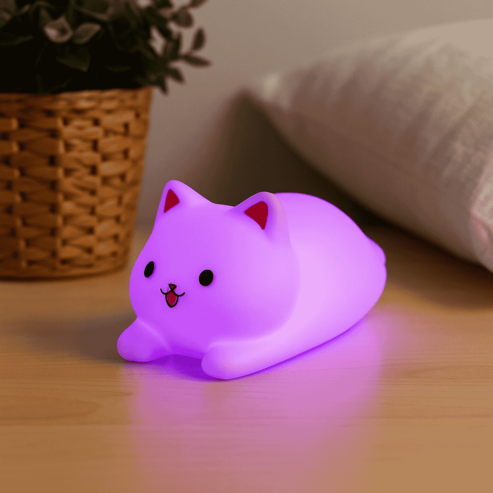 Schlummer-Katze Nachtlicht
