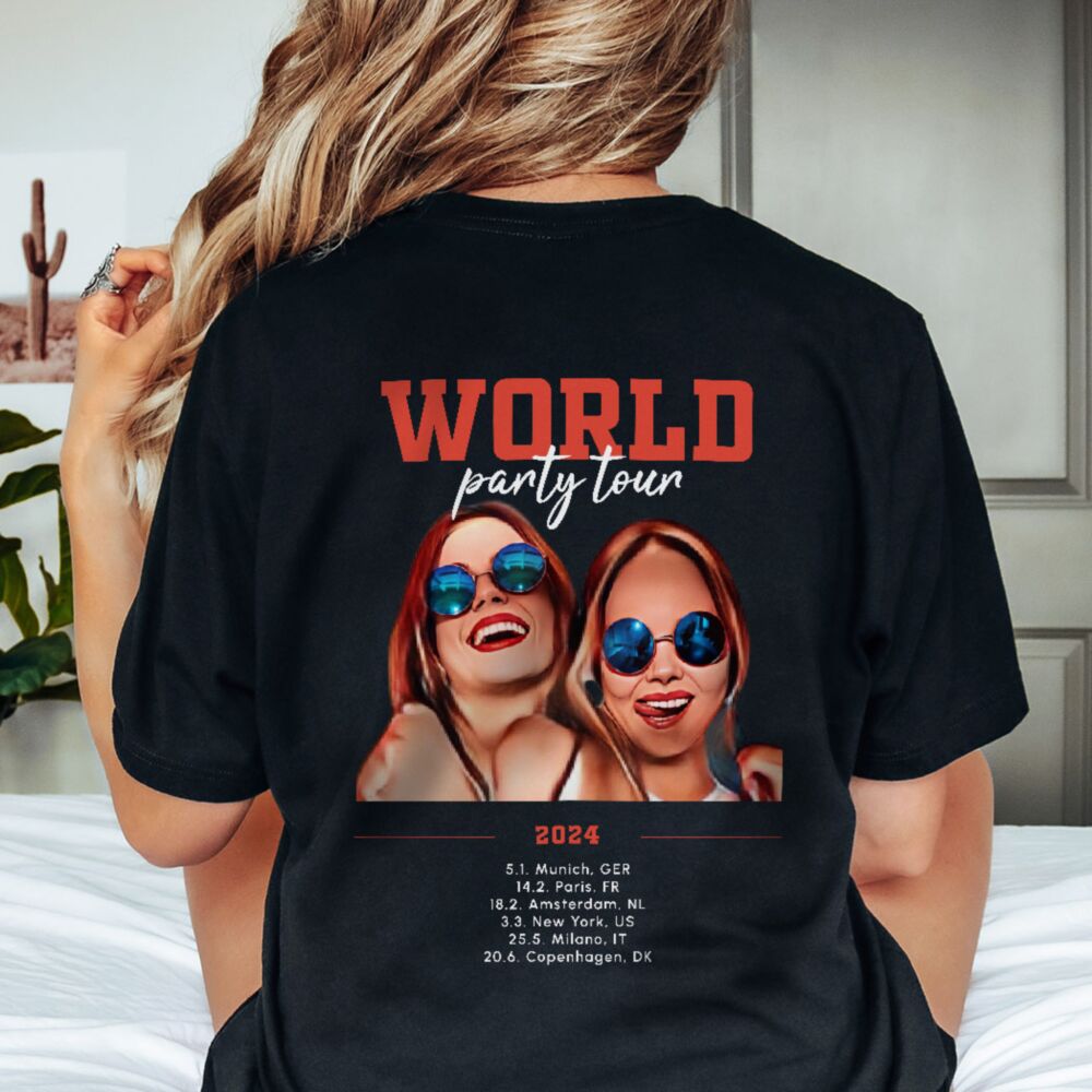 Personalisierbares Tour T-Shirt