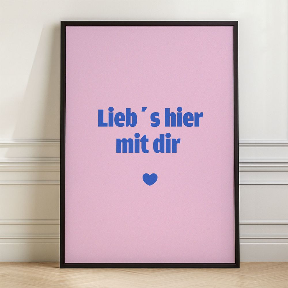 Poster mit verschiedenen Sprüchen