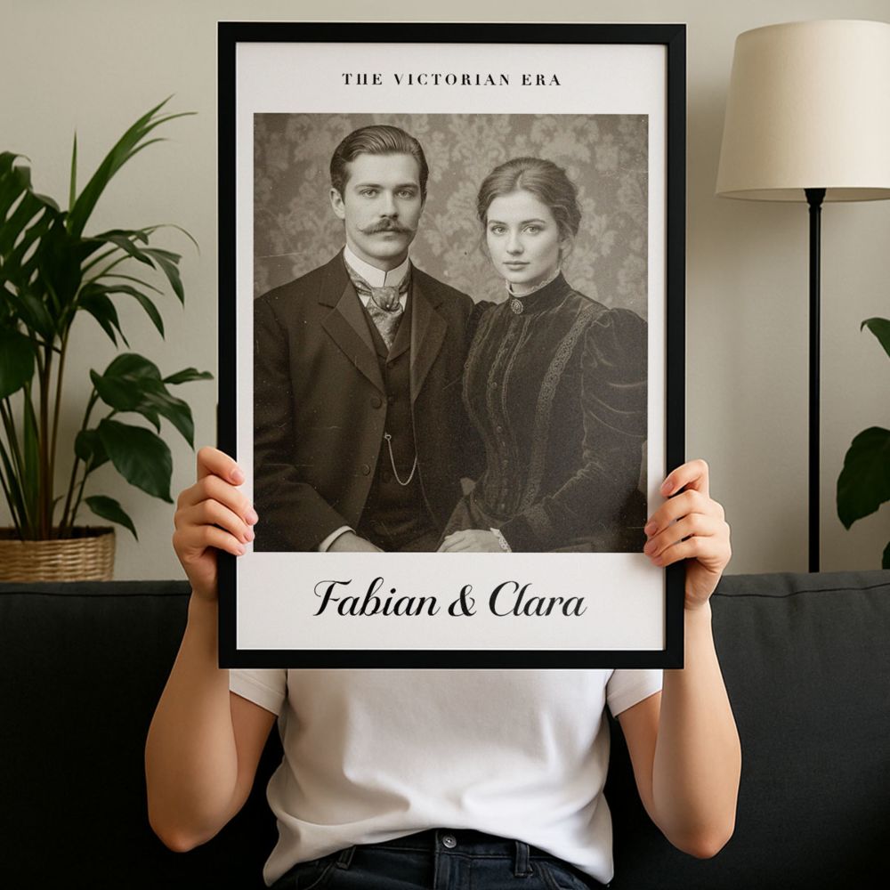 Personalisierbares Zeitreise Poster