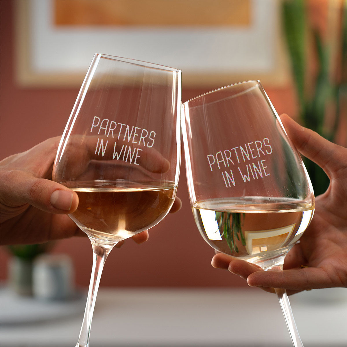 Personalisiertes 21. Geburtstag Wein-Glas Mit Namens-Charm - Wählbare Farbe, Von Libby's Market