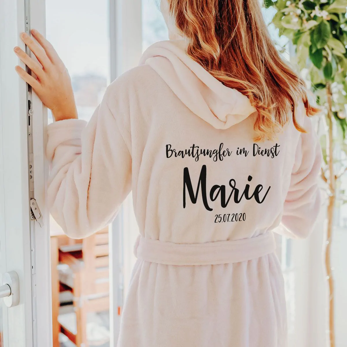 Personalisierbarer Bademantel mit Name