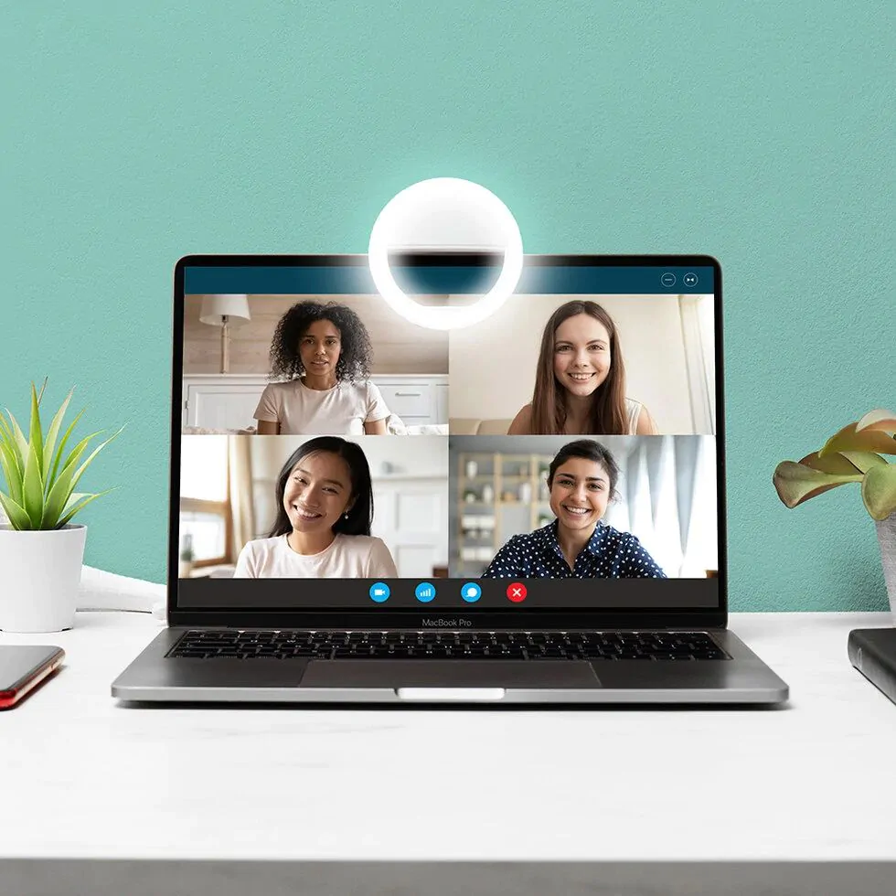 Selfie Licht für Smartphone oder Laptop