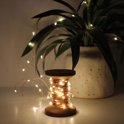 Garnspule LED-Lichterkette Garnspule LED-Lichterkette