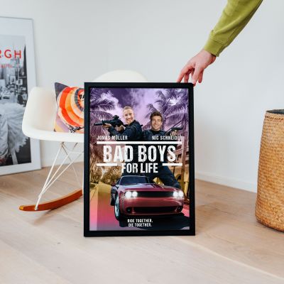 Personalisierbares Bad Boys Poster