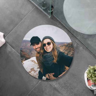 Personalisierbare Badematte mit Foto Personalisierbare Badematte mit Foto