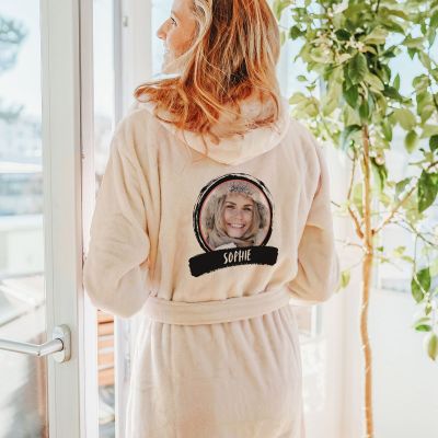 Personalisierbarer Bademantel mit Foto & Text Personalisierbarer Bademantel mit Foto & Text
