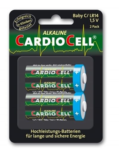 Cardiocell Batterie Baby C-LR14 2er Pack