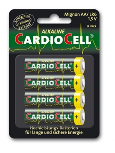 Cardiocell Batterie AA-LR6 4er Pack