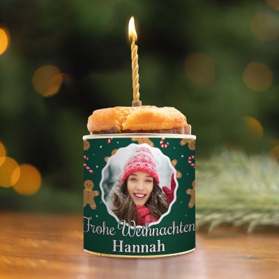 Weihnachtsgeschenke Glühwein Cancake mit Foto