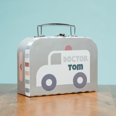 Mini-Arztkoffer mit Text