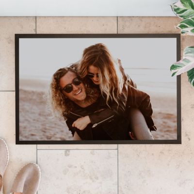 Personalisierbare Fußmatte mit Foto Personalisierbare Fußmatte mit Foto