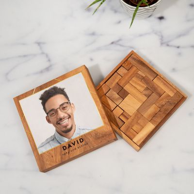 Personalisierbares Denkspiel mit Foto und Text Personalisierbares Denkspiel mit Foto und Text