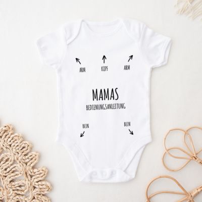 Personalisierbarer Baby Body Anleitung mit Name
