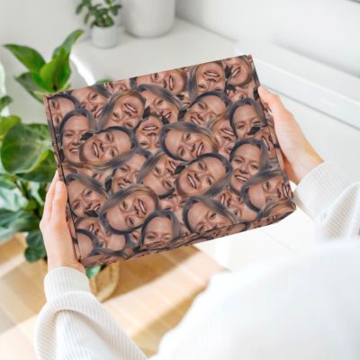 Personalisierbare Geschenkbox 30 x 23,5 cm mit Gesicht