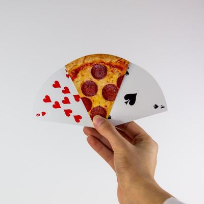 Witzige Geschenke Pizza Spielkarten