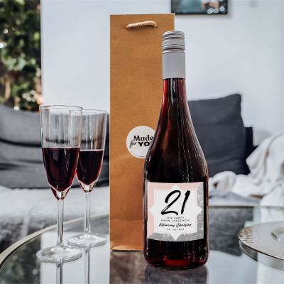 Personalisierbarer Secco mit Text Personalisierbarer Secco mit Text