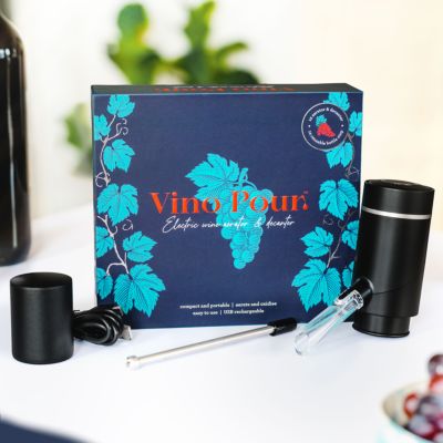 Vino Pour elektrischer Wein-Belüfter und -Dekanter Vino Pour elektrischer Wein-Belüfter und -Dekanter