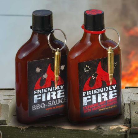 Scovilla BBQ-Saucen mit echter Patrone