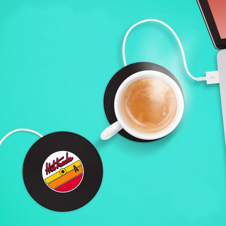 USB Tassenwärmer Schallplatte