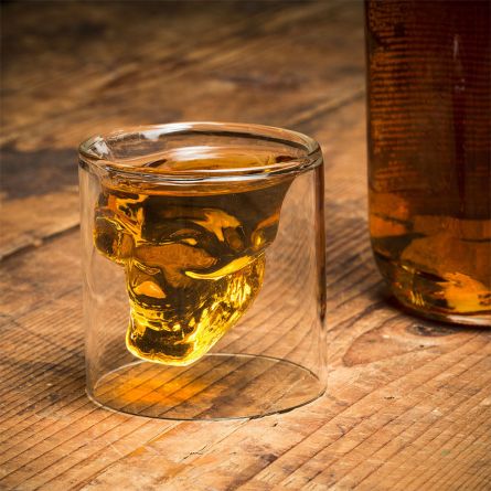 Totenkopf Shotglas