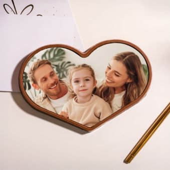 Personalised Photo Chocolate Heart