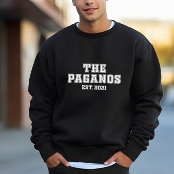 Gepersonaliseerde trui college style