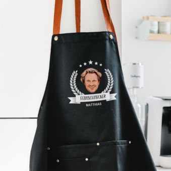 Personalised Grill Master Apron with Photo