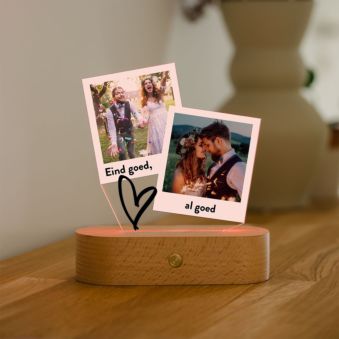 LED-lamp in Polaroid Design