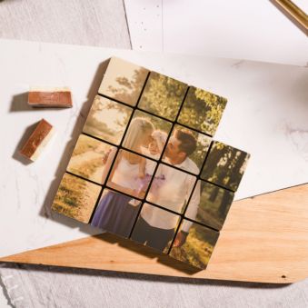 Chocolat personnalisé avec photo - 16 pièces