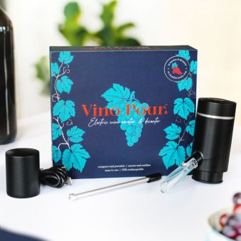 Aireador y decantador eléctrico Vino Pour