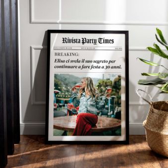 Poster Personalizzato Giornale